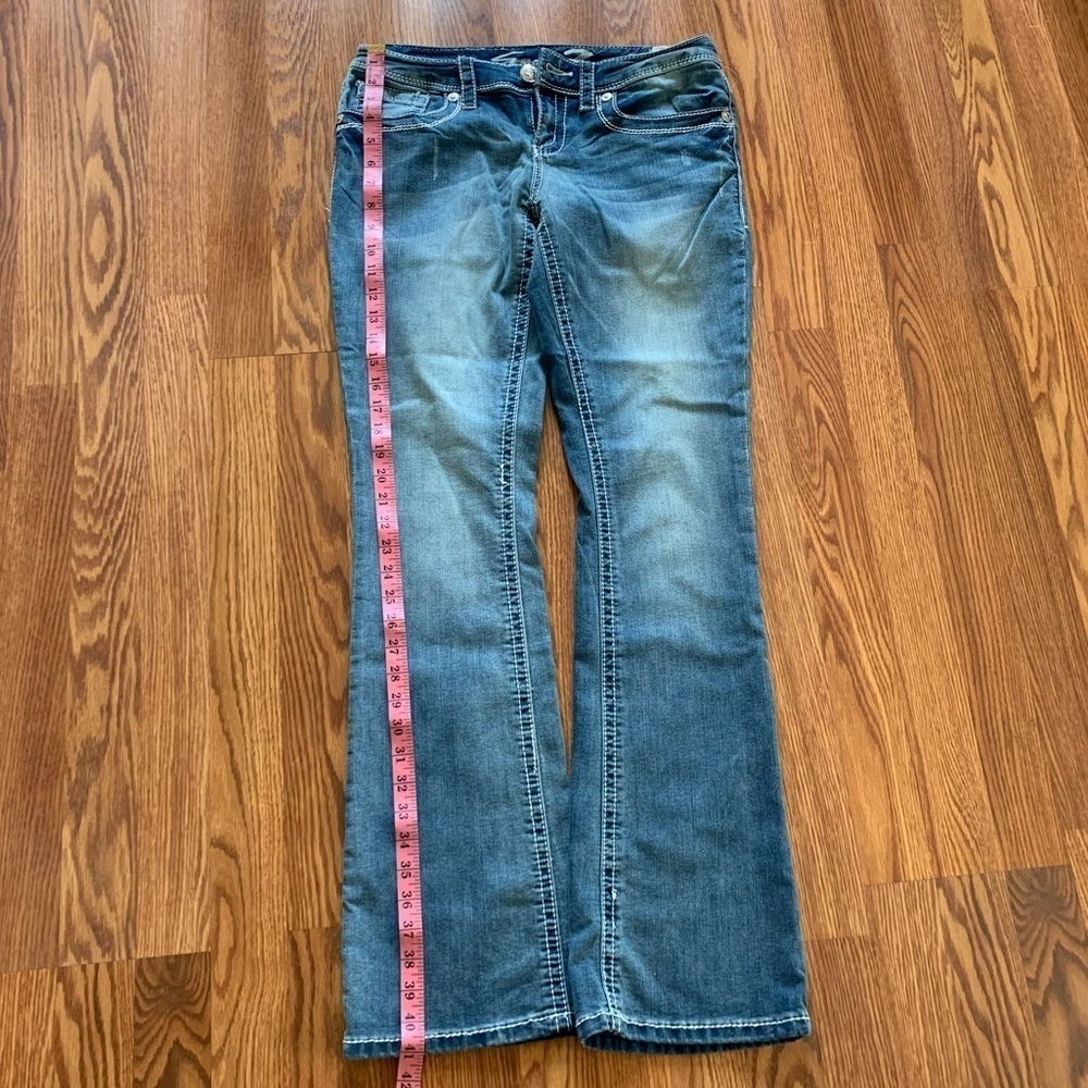 SEVEN 7 size 8 Women’s Blue Bootcut Denim Jeans - Picture 7 of 16